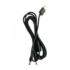 Кабель питания для роутера DC5521 USB-DC 12V 5.5*2.1 мм двойной от Power Banka Шнур для Wifi роутера USB кабель для роутера