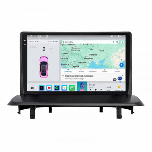 Штатная магнитола Lesko для Peugeot 5008 I ver. 2 2009-2016 экран 9" 4/64 QLED CarPlay 4G Wi-Fi GPS 360 Prime