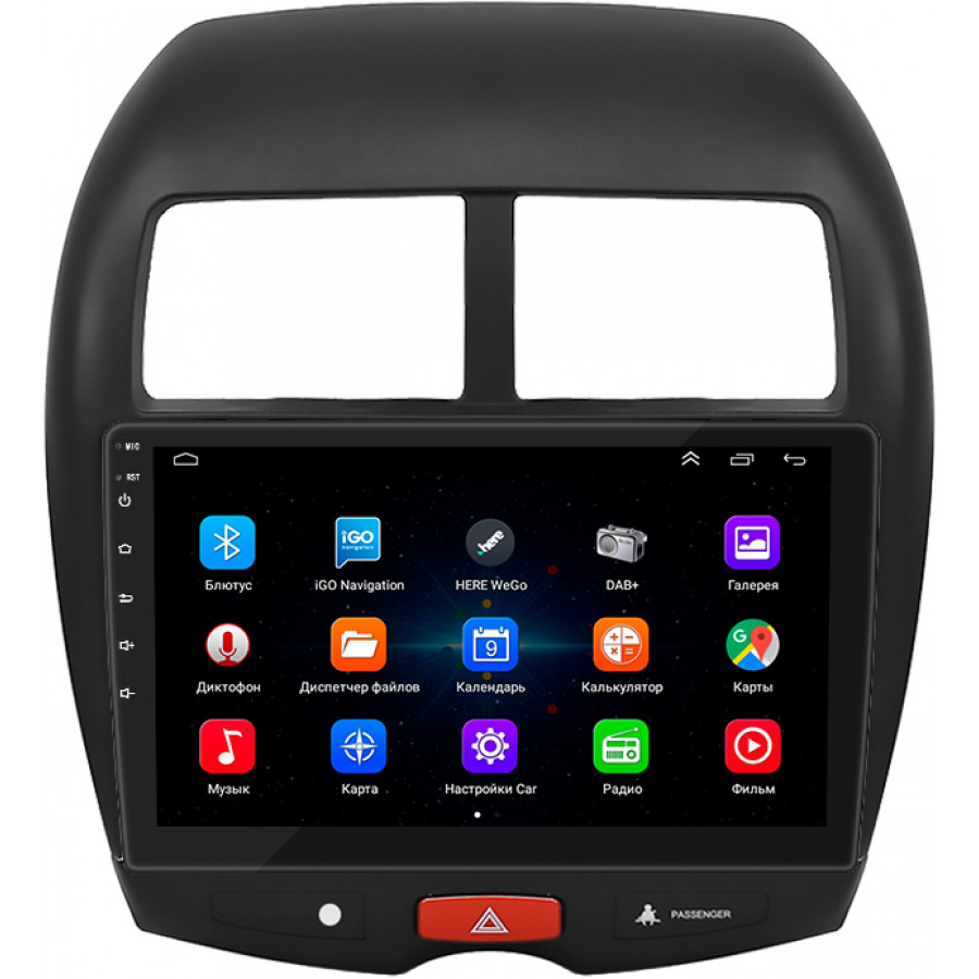 Штатная магнитола Lesko для Citroen C4 Aircross  2012-2017 экран 10" 1/16Gb Wi-Fi GPS Base