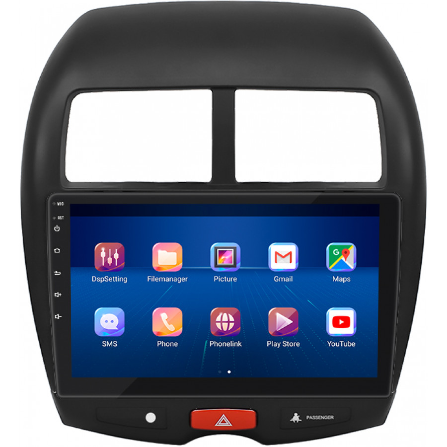 Штатная магнитола Lesko для Citroen C4 Aircross  2012-2017 экран 10" 2/32Gb 4G Wi-Fi GPS Top