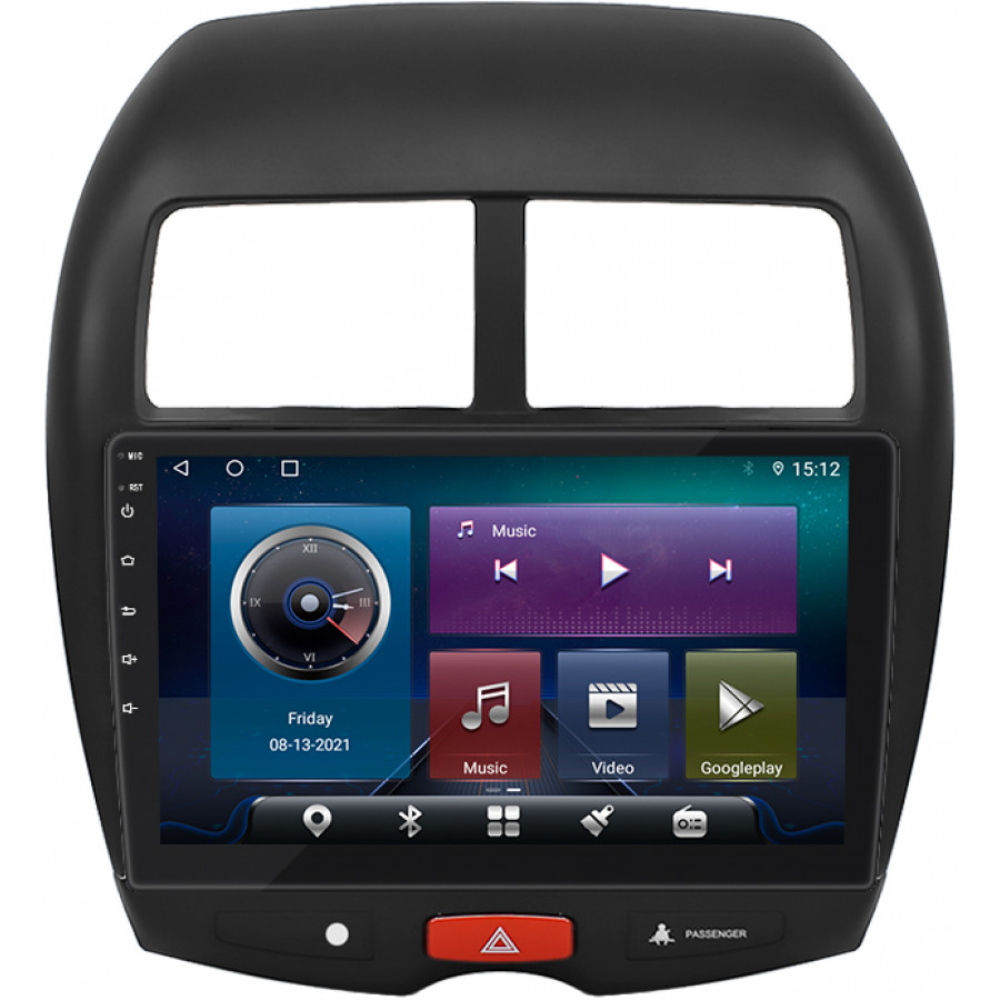 Штатная магнитола Lesko для Citroen C4 Aircross  2012-2017 экран 10" 4/64Gb 4G Wi-Fi GPS Top