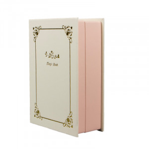 Шкатулка книга Casegrace SP-01115 органайзер для хранения ювелирных изделий White