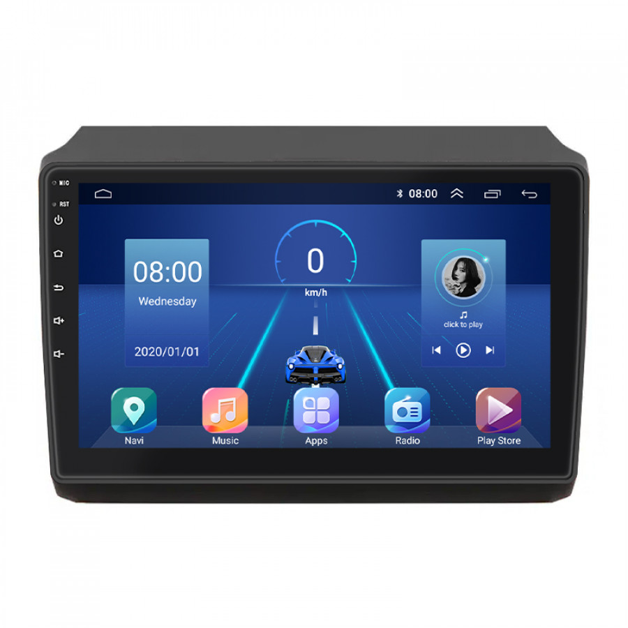 Штатная магнитола Lesko для Citroen Jumper II Рестайлинг 2011-н.в. экран 9" 2/32Gb 4G Wi-Fi GPS Top