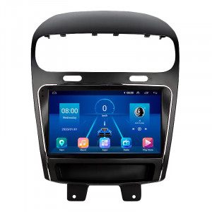 Штатная магнитола Lesko для Fiat Freemont  2011-2016 экран 9" 2/32Gb 4G Wi-Fi GPS Top