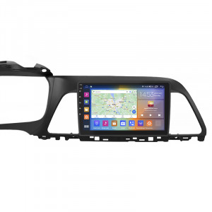 Штатная магнитола Lesko для Hyundai Sonata VII (LF) 2014-2017 экран 9" 4/64Gb CarPlay 4G Wi-Fi GPS Prime