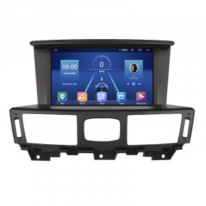 Штатная магнитола Lesko для Infiniti Q70 I Рестайлинг 2014-2019 экран 9" 6/128Gb 4G Wi-Fi GPS Top