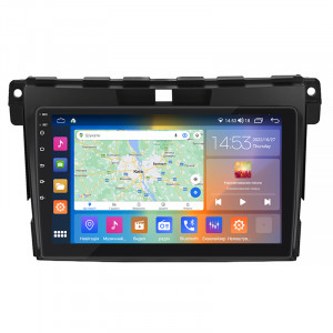 Штатная магнитола Lesko для Mazda CX-7 I Рестайлинг 2009-2012 экран 9" 2/32Gb CarPlay 4G Wi-Fi GPS Prime
