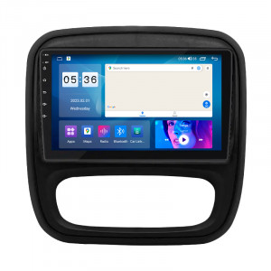 Штатная магнитола Lesko для Renault Trafic III 2014-2021 экран 9" 2/32Gb CarPlay 4G Wi-Fi GPS Prime