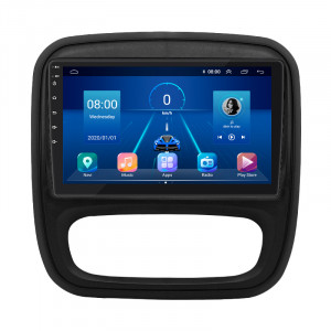 Штатная магнитола Lesko для Renault Trafic III Рестайлинг 2021-н.в экран 9" 2/32Gb 4G Wi-Fi GPS Top