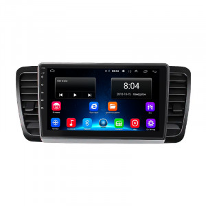 Штатная магнитола Lesko для Subaru Legacy IV Рестайлинг 2006-2009 экран 9" 2/32Gb Wi-Fi GPS Base
