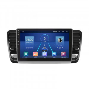 Штатная магнитола Lesko для Subaru Legacy IV Рестайлинг 2006-2009 экран 9" 6/128Gb 4G Wi-Fi GPS Top