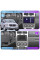 Штатная магнитола Lesko для Dodge Caliber I 2006-2009 экран 10" 1/16Gb Wi-Fi GPS Base