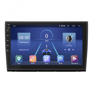 Штатная магнитола Lesko для Fiat Bravo II 2007-2014 экран 9" 4/32Gb 4G Wi-Fi GPS Top