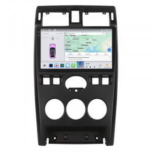 Штатная магнитола Lesko для LADA (ВАЗ) Priora I 2007-2013 экран 9" 4/64 QLED CarPlay 4G Wi-Fi GPS 360 Prime
