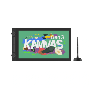 Графічний дисплей Huion Kamvas 16 (Gen 3) GS1563 black, 15.8", 5080 LPI, 16384 levels, 2560x1440