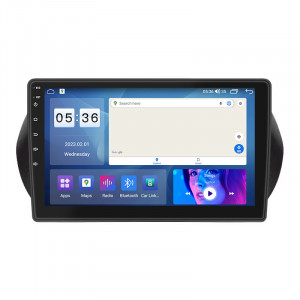 Штатная магнитола Lesko для Fiat Qubo I 2007-2016 экран 10" 4/64Gb CarPlay 4G Wi-Fi GPS Prime