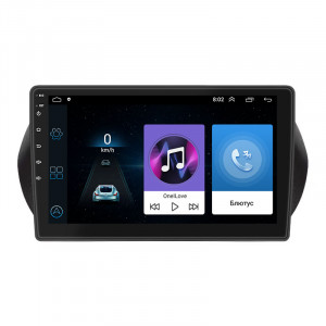 Штатная магнитола Lesko для Fiat Qubo I Рестайлинг 2016-2019 экран 10" 1/16Gb Wi-Fi GPS Base