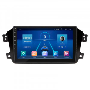 Штатная магнитола Lesko для Geely Emgrand X7 I Рестайлинг 2016-2019 экран 9" 4/64Gb 4G Wi-Fi GPS Top