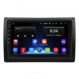 Штатная магнитола Lesko для Fiat Stilo  2001-2007 экран 9" 2/32Gb Wi-Fi GPS Base