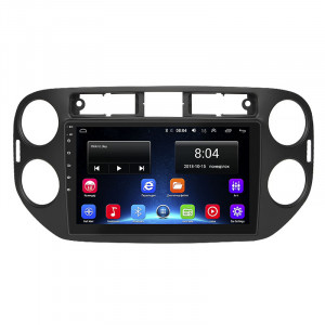 Штатная магнитола Lesko для Volkswagen Tiguan I 2007-2011 экран 9" 2/32Gb Wi-Fi GPS Base