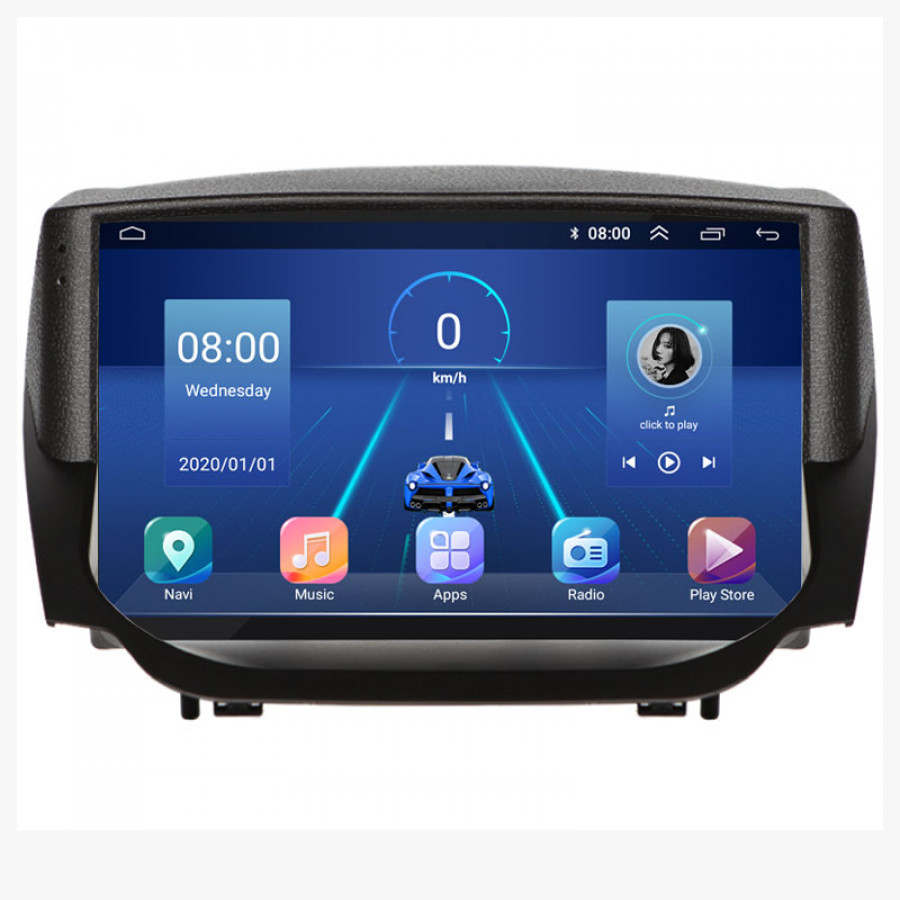 Штатная магнитола Lesko для Ford EcoSport I 2014-2018 экран 9" 2/32Gb Wi-Fi GPS Base