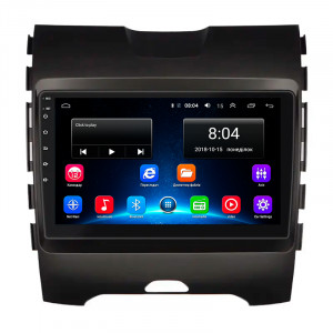 Штатная магнитола Lesko для Ford Edge II 2015-2018 экран 9" 2/32Gb Wi-Fi GPS Base