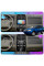 Штатная магнитола Lesko для Ford Escape I Рестайлинг 2 2007-2012 экран 9" 2/32Gb CarPlay 4G Wi-Fi GPS Prime