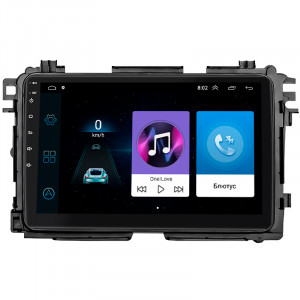 Штатная магнитола Lesko для Honda HR-V II Рестайлинг 2018-н.в. экран 9" 1/16Gb Wi-Fi GPS Base