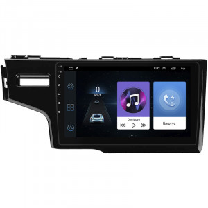 Штатная магнитола Lesko для Honda Jazz III 2014-2017 экран 9" 1/16Gb Wi-Fi GPS Base