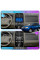 Штатная магнитола Lesko для Ford Escape I Рестайлинг 2 2007-2012 экран 9" 6/128Gb 4G Wi-Fi GPS Top