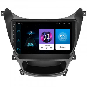 Штатная магнитола Lesko для Hyundai Elantra V (MD) Рестайлинг 2013-2016 экран 9" 1/16Gb Wi-Fi GPS Base