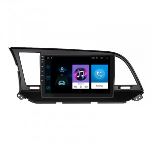 Штатная магнитола Lesko для Hyundai Elantra VI (AD) 2015-2019 экран 9" 1/16Gb Wi-Fi GPS Base