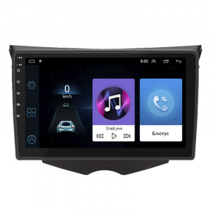 Штатная магнитола Lesko для Hyundai Veloster I 2011-2015 экран 9" 1/16Gb Wi-Fi GPS Base