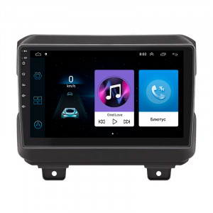 Штатная магнитола Lesko для Jeep Wrangler IV (JL) 2017-н.в. экран 9" 1/16Gb Wi-Fi GPS Base