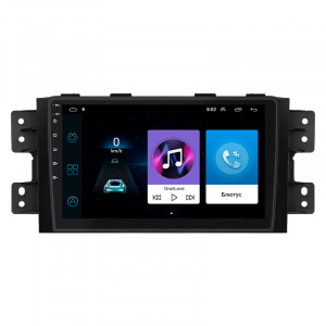 Штатная магнитола Lesko для Kia Borrego I 2008-2011 экран 9" 1/16Gb Wi-Fi GPS Base
