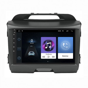 Штатная магнитола Lesko для Kia Sportage III 2010-2014 экран 9" 1/16Gb Wi-Fi GPS Base