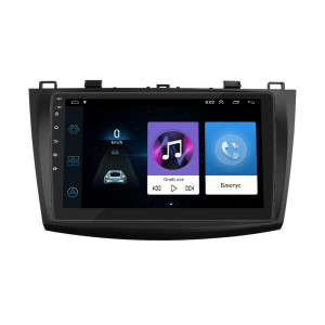 Штатная магнитола Lesko для Mazda 3 II (BL) 2008-2011 экран 9" 1/16Gb Wi-Fi GPS Base