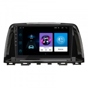 Штатная магнитола Lesko для Mazda 6 III (GJ) 2012-2015 экран 9" 1/16Gb Wi-Fi GPS Base