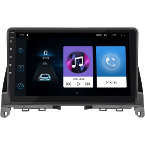 Штатная магнитола Lesko для Mercedes-Benz C-Класс III (W204) 2006-2011 экран 9" 1/16Gb Wi-Fi GPS Base