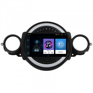 Штатная магнитола Lesko для MINI Clubman I Рестайлинг 2010-2014 экран 9" 1/16Gb Wi-Fi GPS Base