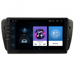 Штатная магнитола Lesko для SEAT Ibiza IV 2008-2012 экран 9" 1/16Gb Wi-Fi GPS Base