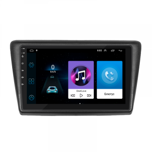 Штатная магнитола Lesko для Skoda Rapid II 2020-н.в. экран 9" 1/16Gb Wi-Fi GPS Base
