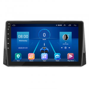 Штатная магнитола Lesko для Toyota Corolla XII (E210) 2018-н.в. экран 10" 4/64Gb 4G Wi-Fi GPS Top