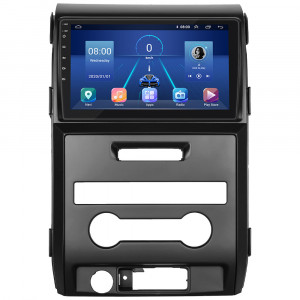 Штатная магнитола Lesko для Ford F-150 XII Auto AC 2008-2014 экран 9" 4/64Gb 4G Wi-Fi GPS Top