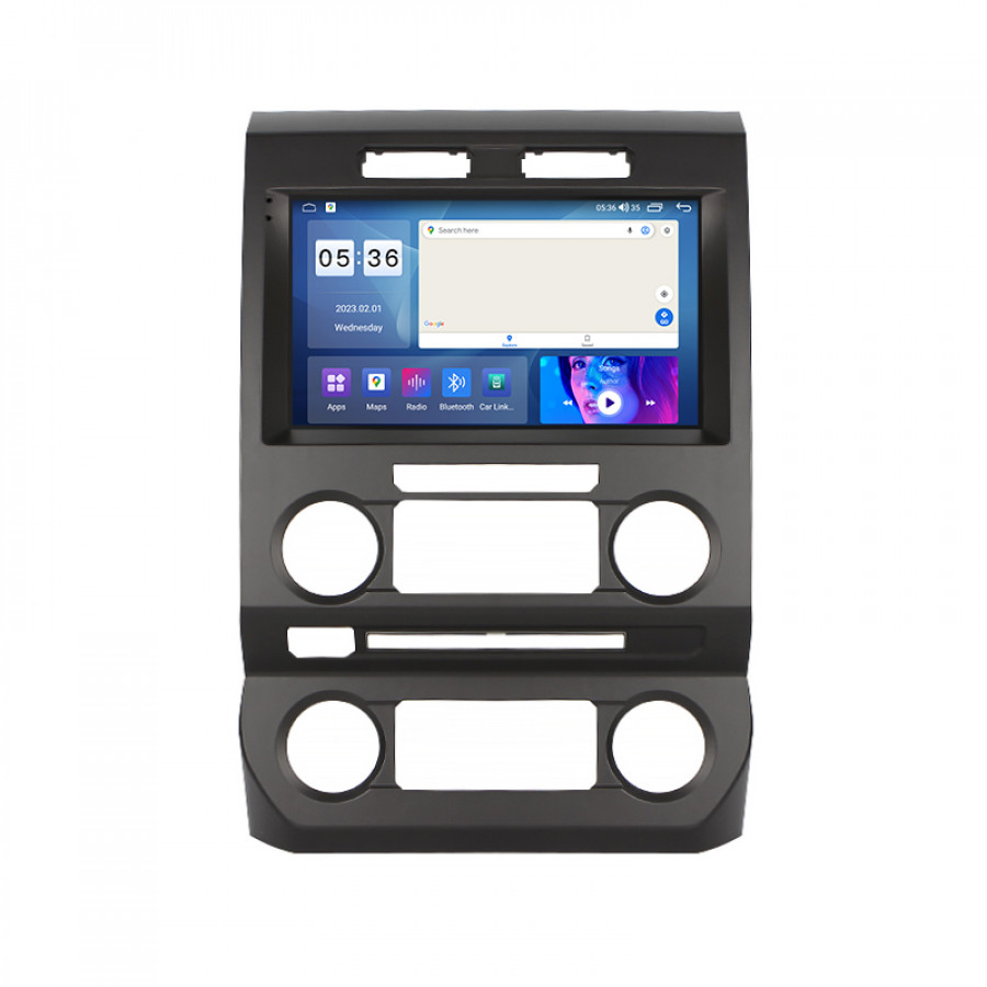Штатная магнитола Lesko для Ford F-150 XIII 2014-2018 экран 9" 4/64Gb CarPlay 4G Wi-Fi GPS Prime