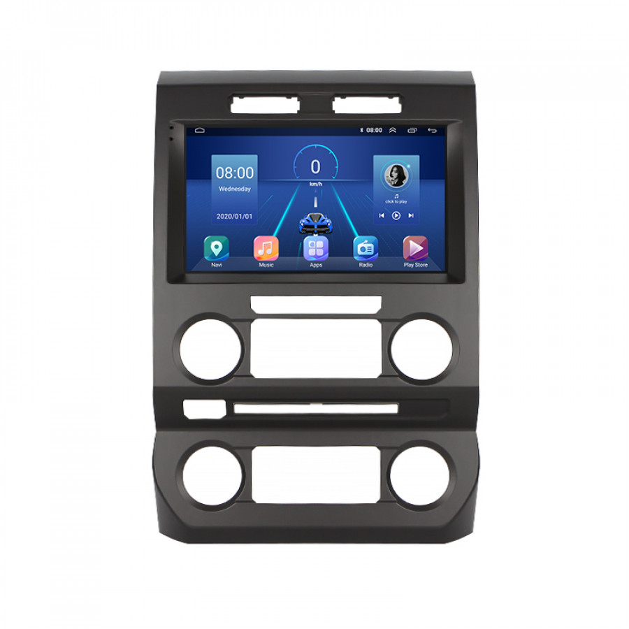 Штатная магнитола Lesko для Ford F-150 XIII 2014-2018 экран 9" 6/128Gb 4G Wi-Fi GPS Top