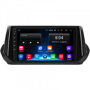 Штатная магнитола Lesko для Peugeot 2008 II 2019-н.в. экран 9" 1/16Gb Wi-Fi GPS Base