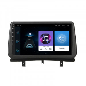 Штатная магнитола Lesko для Renault Clio III 2005-2009 экран 9" 1/16Gb Wi-Fi GPS Base