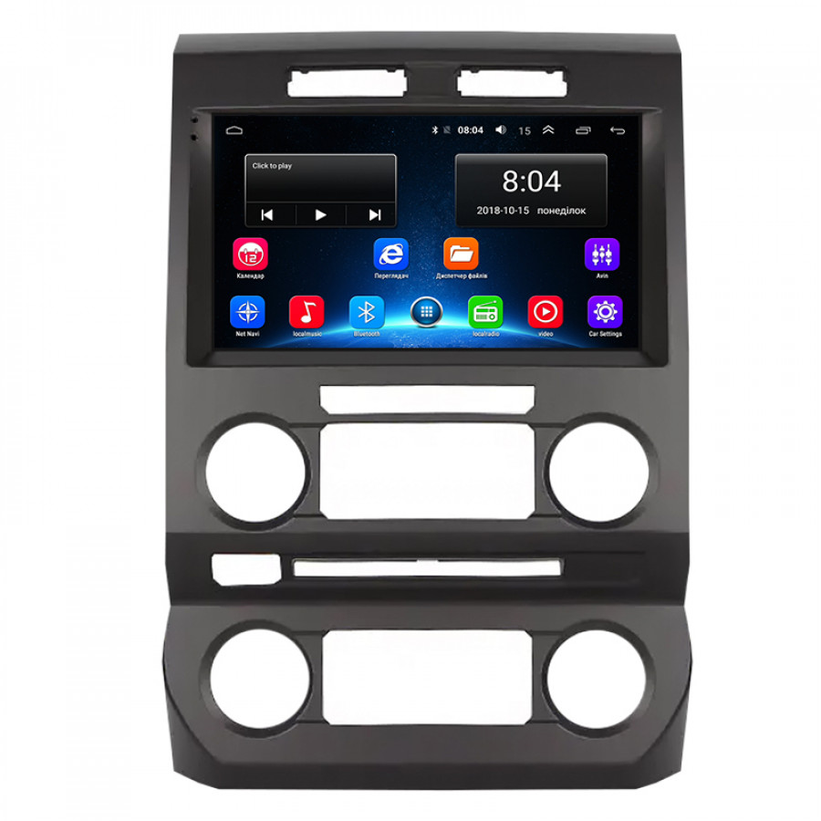 Штатная магнитола Lesko для Ford F-150 XIII Рестайлинг 2017-2020 экран 9" 2/32Gb Wi-Fi GPS Base