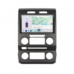 Штатная магнитола Lesko для Ford F-150 XIII Рестайлинг 2017-2020 экран 9" 4/64 QLED CarPlay 4G Wi-Fi GPS 360 Prime